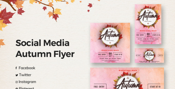 Шаблон для соцсетей на тему графика