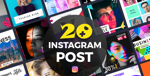 Шаблон для соцсетей на тему графика