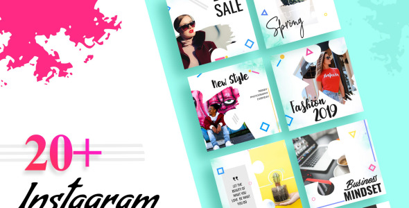 Шаблон для соцсетей на тему графика