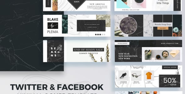 Шаблон для соцсетей на тему графика