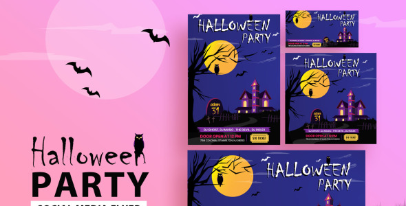 Шаблон для соцсетей на тему графика