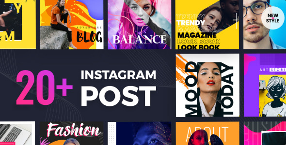 Шаблон для соцсетей на тему графика