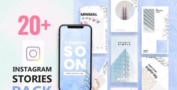 Шаблон для соцсетей на тему графика