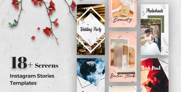 Шаблон для соцсетей на тему графика