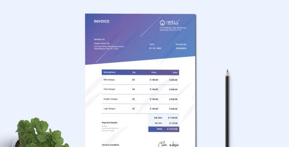 Фирменный стиль на тему графика