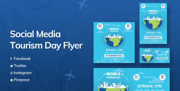 Шаблон для соцсетей на тему графика