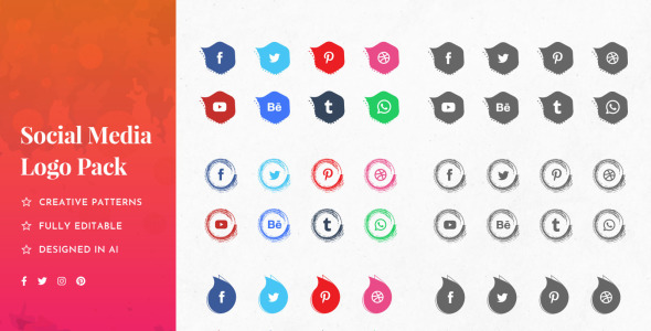 Шаблон логотипа на тему графика