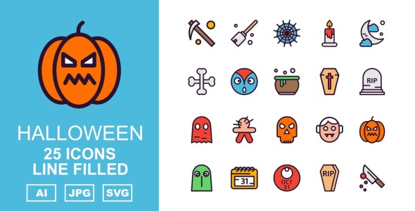 Набор иконок на тему culture