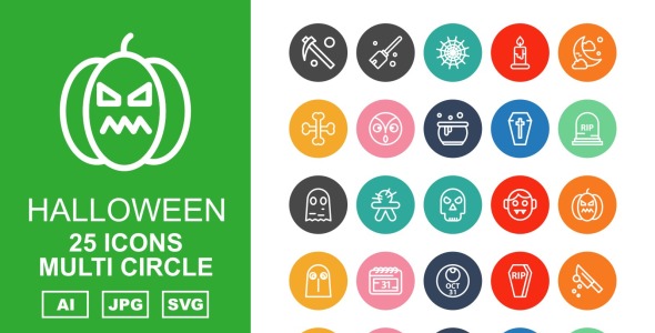 Набор иконок на тему culture