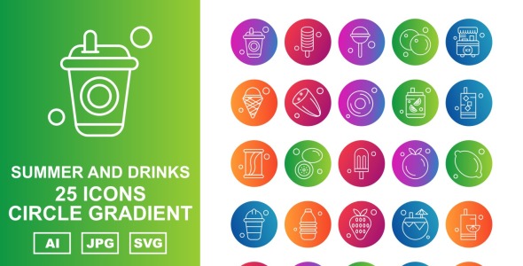 Набор иконок на тему food