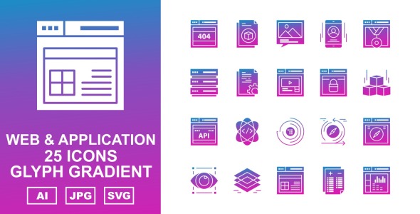 Набор иконок на тему computer