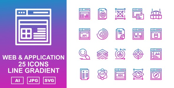 Набор иконок на тему computer