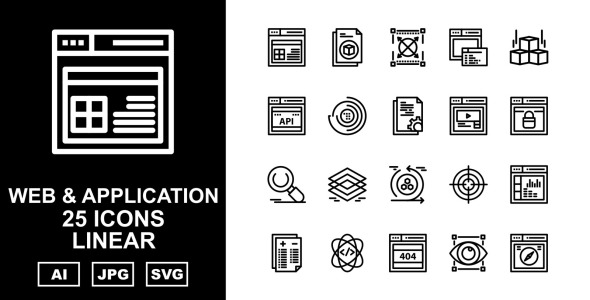 Набор иконок на тему computer