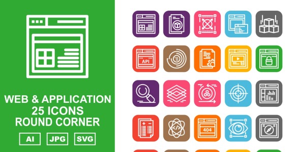 Набор иконок на тему computer