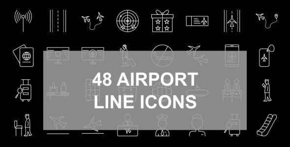 Набор иконок на тему travel