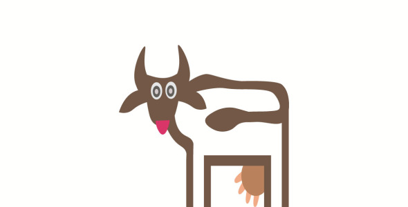 Шаблон логотипа на тему графика