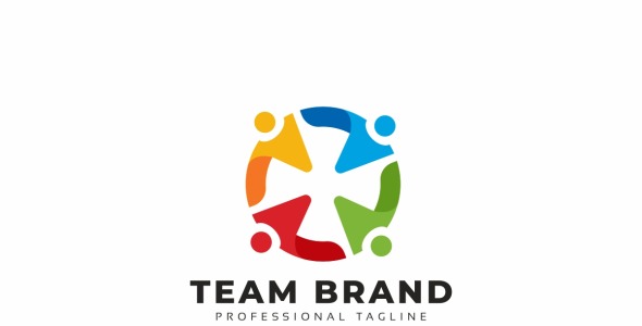 Шаблон логотипа на тему графика