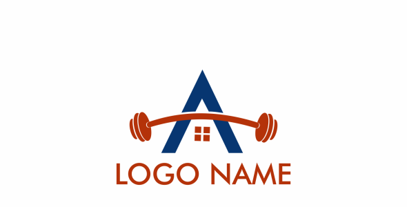 Шаблон логотипа на тему графика