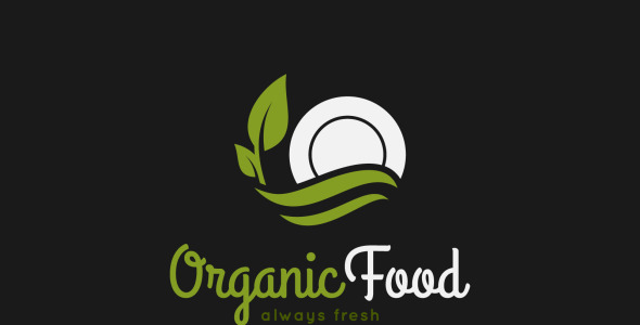 Шаблон логотипа на тему графика