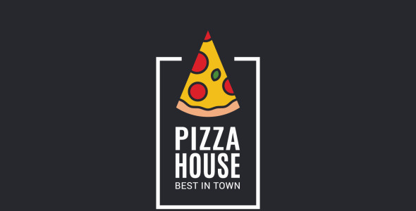 Шаблон логотипа на тему графика