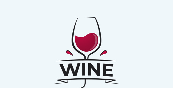 Шаблон логотипа на тему графика