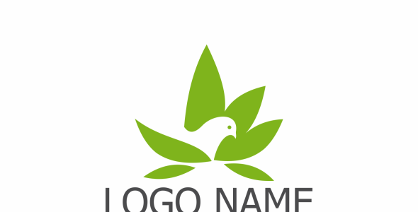 Шаблон логотипа на тему графика