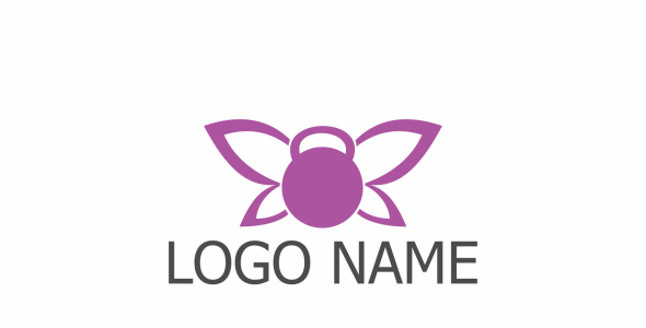 Шаблон логотипа на тему графика