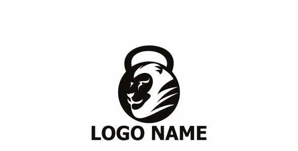 Шаблон логотипа на тему графика