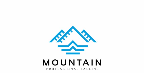 Шаблон логотипа на тему графика