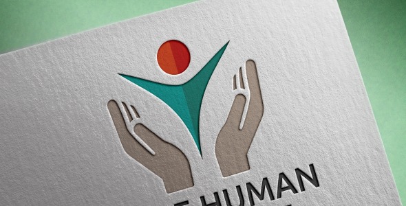 Шаблон логотипа на тему графика