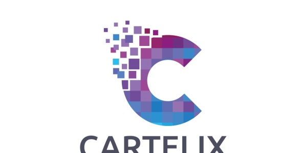 Шаблон логотипа на тему графика