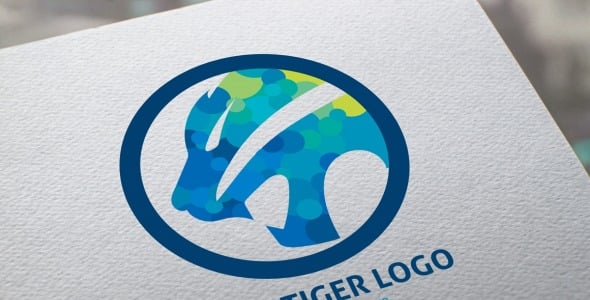 Шаблон логотипа на тему графика