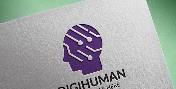 Шаблон логотипа на тему графика