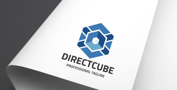 Шаблон логотипа на тему графика