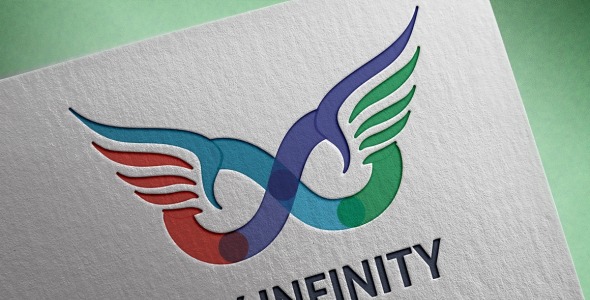 Шаблон логотипа на тему графика