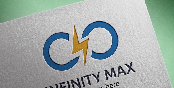 Шаблон логотипа на тему графика