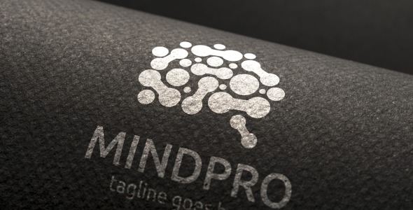 Шаблон логотипа на тему графика