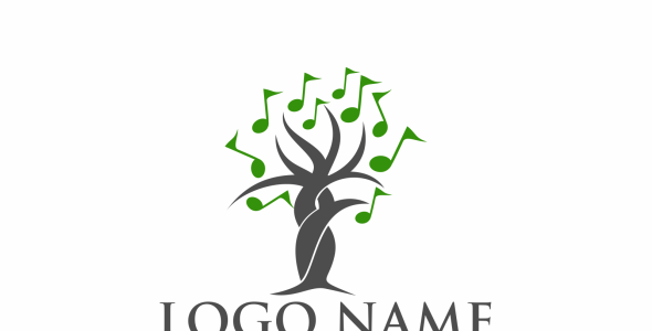 Шаблон логотипа на тему графика