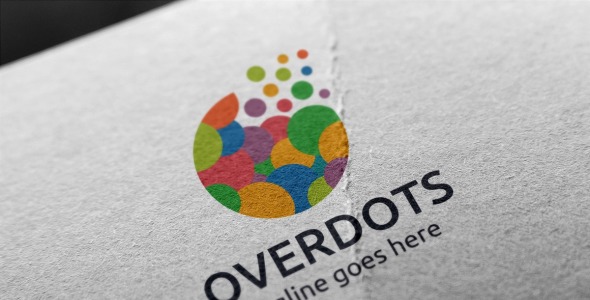 Шаблон логотипа на тему графика