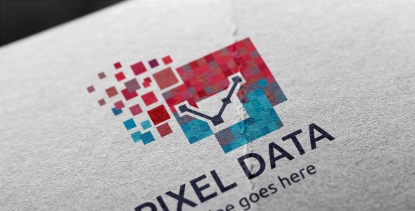 Шаблон логотипа на тему графика