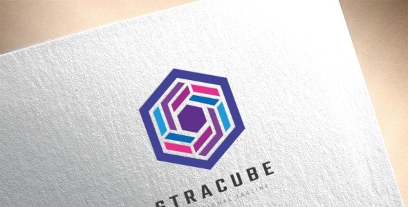 Шаблон логотипа на тему графика