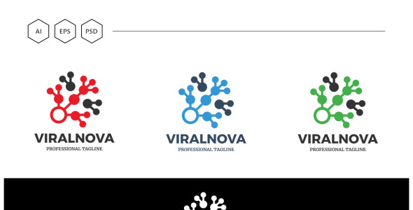 Шаблон логотипа на тему графика