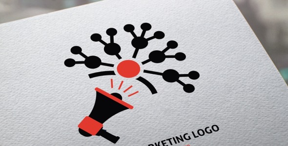 Шаблон логотипа на тему графика