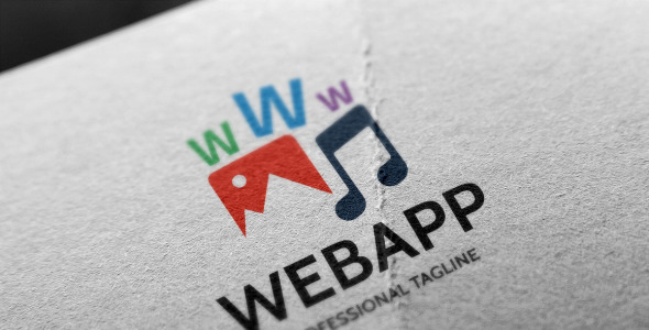 Шаблон логотипа на тему графика