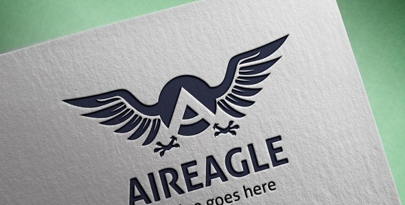 Шаблон логотипа на тему графика