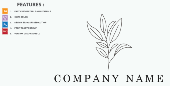 Шаблон логотипа на тему графика