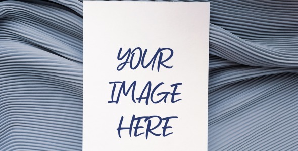 Мокап для продукта на тему графика