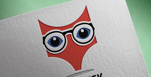 Шаблон логотипа на тему графика