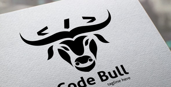 Шаблон логотипа на тему графика