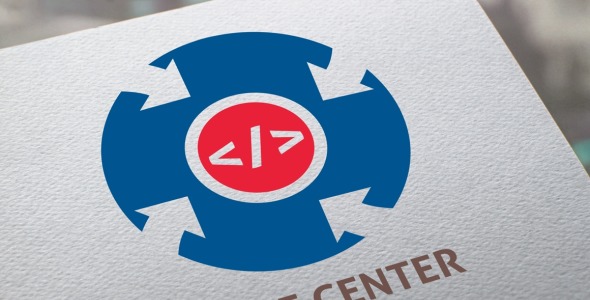 Шаблон логотипа на тему графика